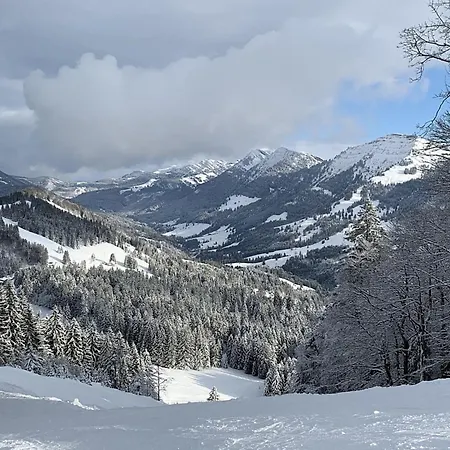 Nr 19, Alpenappartementhaus, Oberstaufen-steibis, Allgaeu, Apartmán Oberstaufen